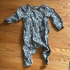 Pink Chicken Floral Baby Dress